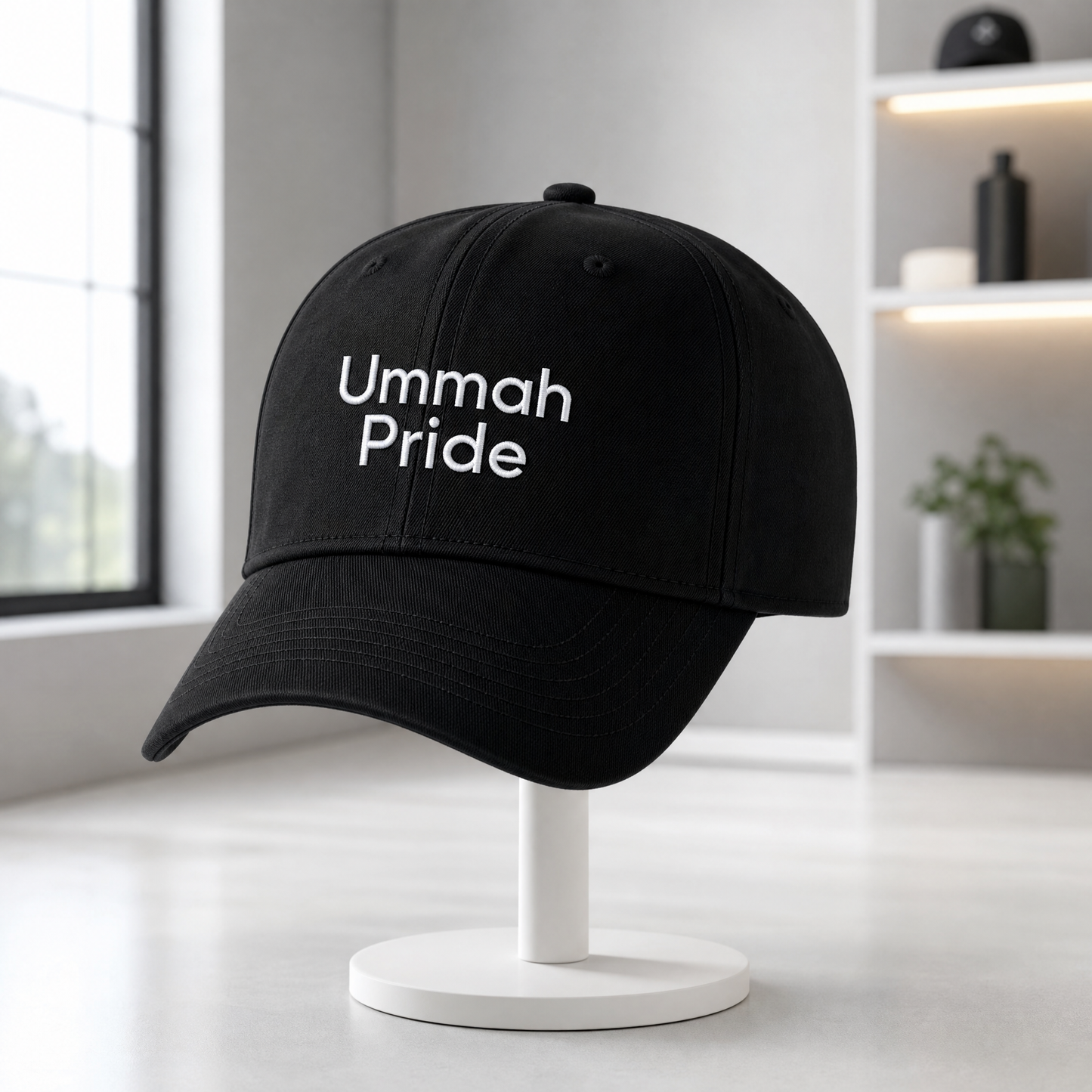 Ummah Pride Embroidered Hat: Community Identity & Masculine Style