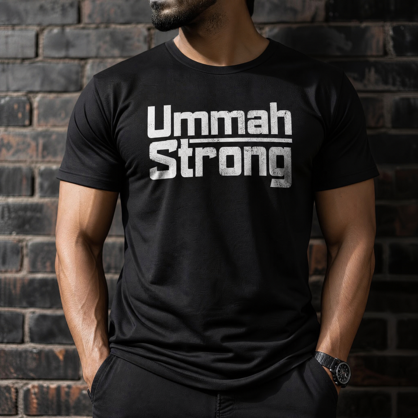 Ummah Strong Streetwear Tee: Quiet Luxury & Ethical Style